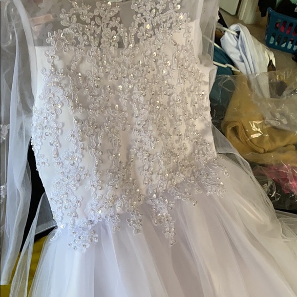 Flower girl or communion dress